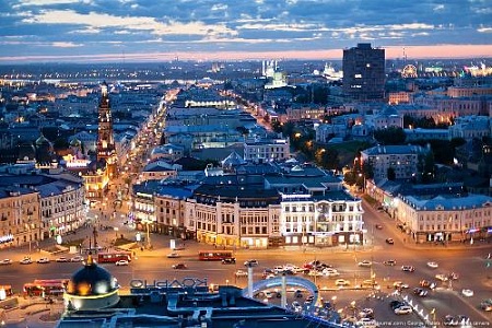 Вечерние  огни  Казани - индивидуальная экскурсия по ночному городу